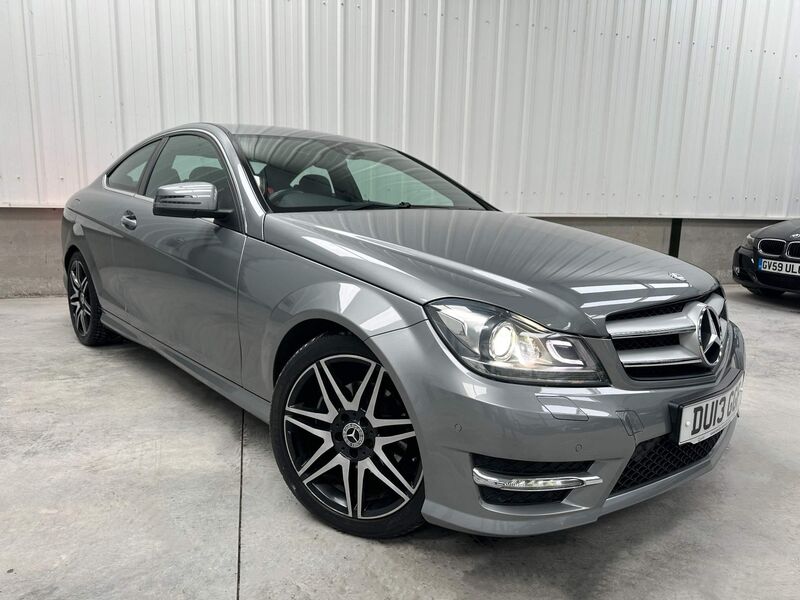 View MERCEDES-BENZ C CLASS 1.6 C180 BlueEfficiency AMG Sport Plus Euro 5 (s/s) 2dr